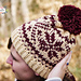 Faux Knit Fair Isle Toque & Cowl photo 4