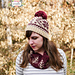 Faux Knit Fair Isle Toque & Cowl photo 3