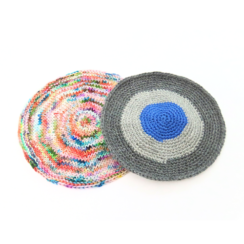 Kippot to Knit and Crochet