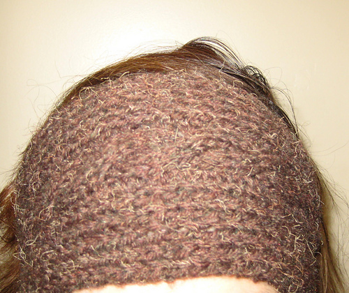 Cabled Earwarmer and Fingerless Mitts photo 1