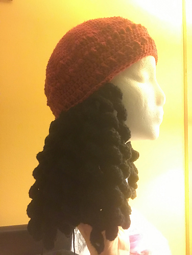 Raspberry Beret Wig photo 5