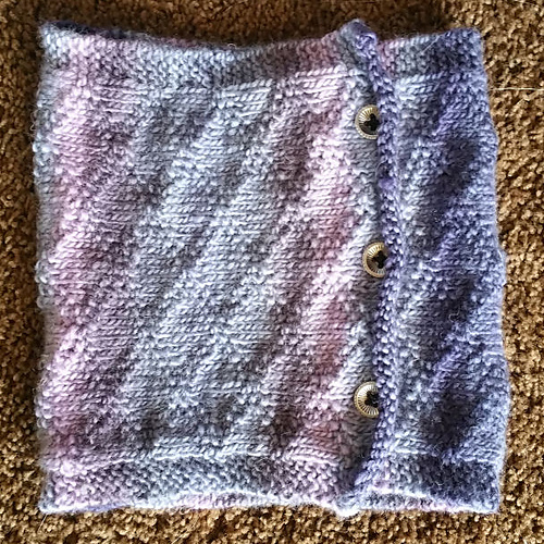 Ravelry King Charles Brocade Cowl pattern by Jaya