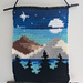 Mini Mountainside Wall Hanging pattern