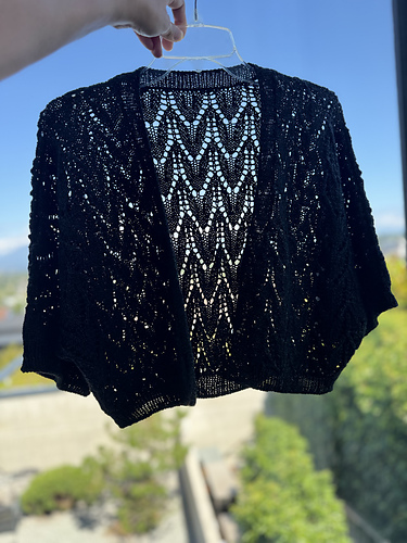 Chevron Belle Shrug - byShirleyDurmaz