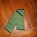 Knit Striped Arm Warmers pattern 