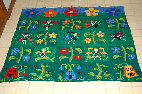 Fairy Pattern Print Blanket