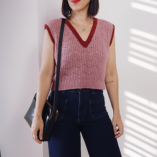 Sienna vest crochet pattern