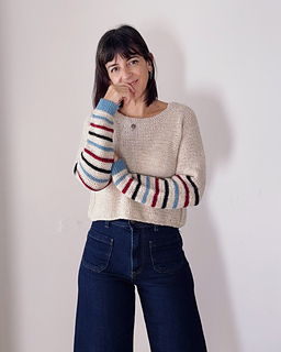 Sira sweater crochet pattern 