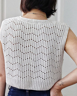 Sienna vest crochet pattern
