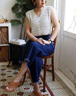 Sienna vest crochet pattern