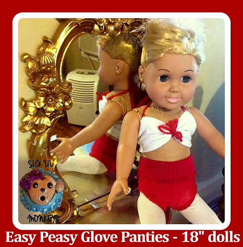 Easy Peasy Glove Panties & Cuff Tube Top photo 1