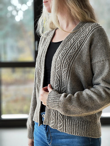 Ravelry: Akina Cardigan pattern by Asita Krebs