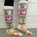 Kevättä ilmassa sukat pattern 