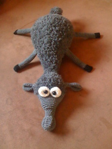 082 Dolly the sheep Amigurumi fluffy toy photo 5