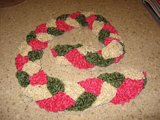 Braided scarf