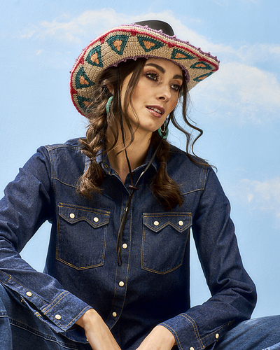 Rustic Ranch Cowboy Hat Trim