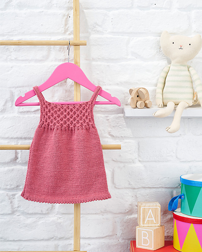 Vintage Rose Smock Dress