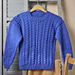 Electric Blue Jumper pattern