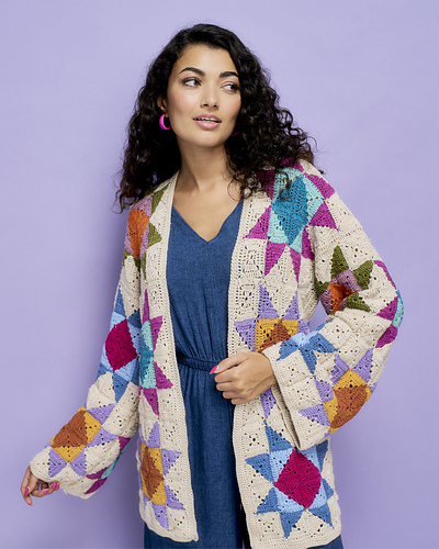 Star Quilt Cardigan