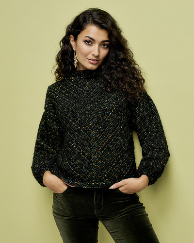 Shawl sweater
