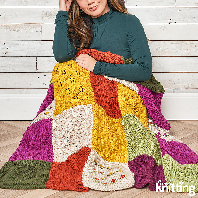 Ravelry The Knitted Year Blanket KAL pattern by Val Pierce