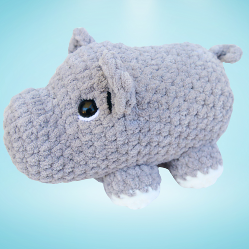 Hippo Plushie - Marcy Gardner