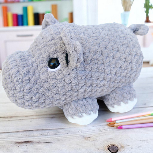 Hippo Plushie - Marcy Gardner