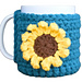Sunflower Mug Cozy pattern 