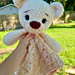 Bear Lovey Blanket pattern