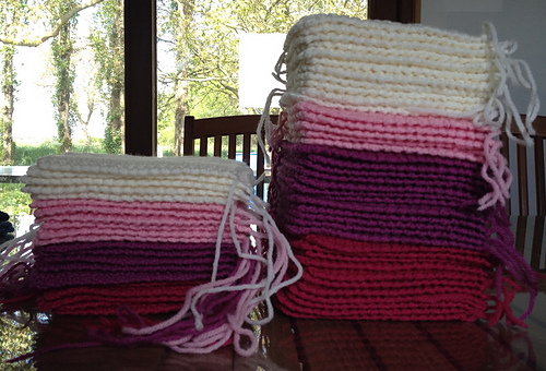 Blanket Square Diagonal Garter Stitch photo 8