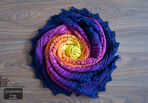 Flower Valley Shawl photo 8