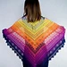 Flower Valley Shawl pattern 