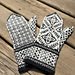 Winter Stars Mitten pattern