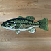 Largemouth Bass Tapestry pattern 