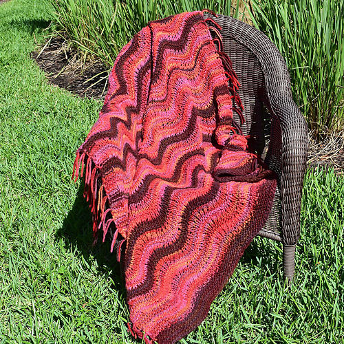 Ravelry Alpaca Afghan pattern by SKEINO LLC