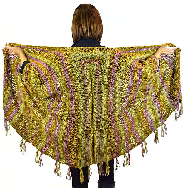 Ravelry Tapestry Vest pattern by SKEINO LLC