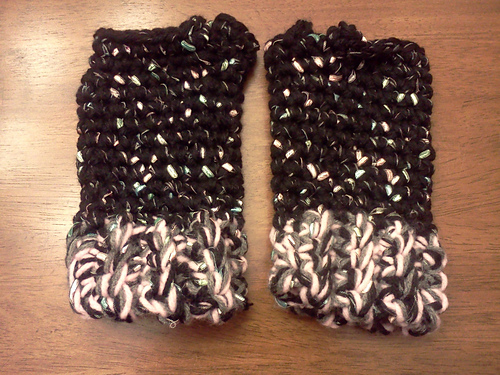 Newsboy Cap and Half-Mittens photo 3