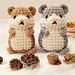 No sew hamster pattern 