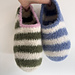 Easy wool felted slippers pattern 