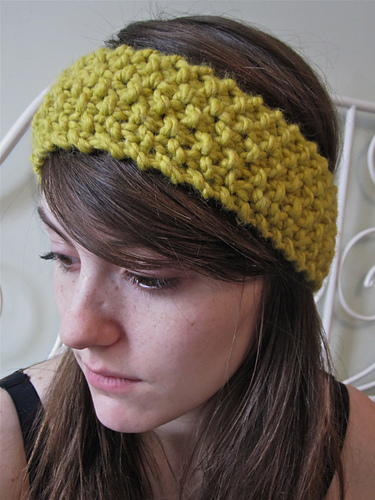 Seed Stitch Headband photo 2
