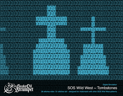SoS Vilt Vesten ~ Gravstenar - William Bart