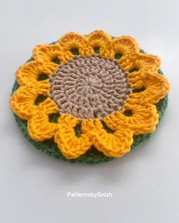 Sunflower Coaster