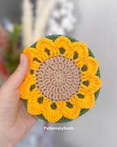 Sunflower Coaster