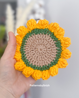 Sunflower Coaster