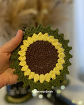Sunflower Coaster