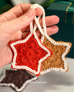 Gingerbread Cookies Star Ornament