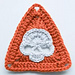 Triangle Skull Granny Square pattern 