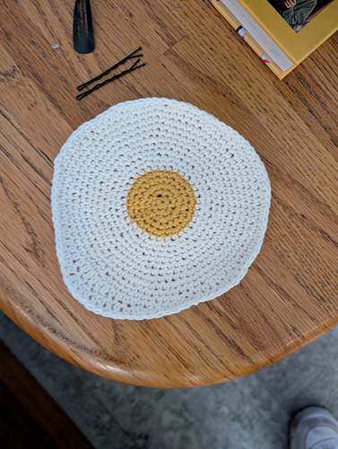 Fried Egg Kippah/Yarmulke