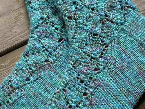 Teal Goo Socks Chart photo 3