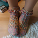 Rainbow Socks pattern 